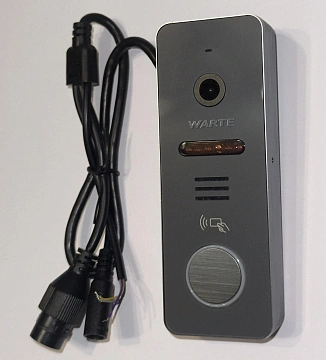 Вызывная IP панель WARTE-IP-DP-03PR черная