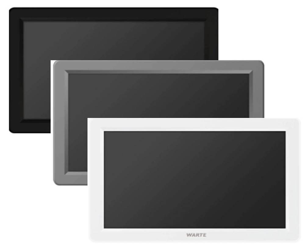 Монитор IP видеодомофона WARTE-IP-iDM7-05M серый