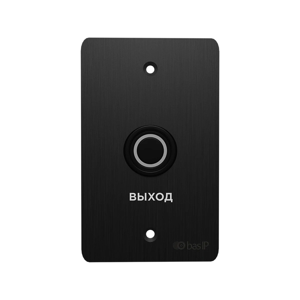 Кнопка выхода накладная сенсорная BAS-IP SH-45R BLACK