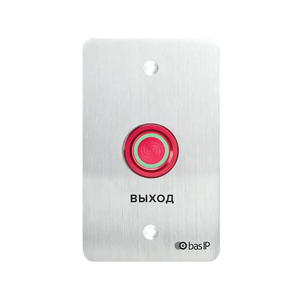 Кнопка выхода накладная, НО BAS-IP SH-45R SILVER