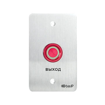 Кнопка выхода накладная, НО BAS-IP SH-45R SILVER