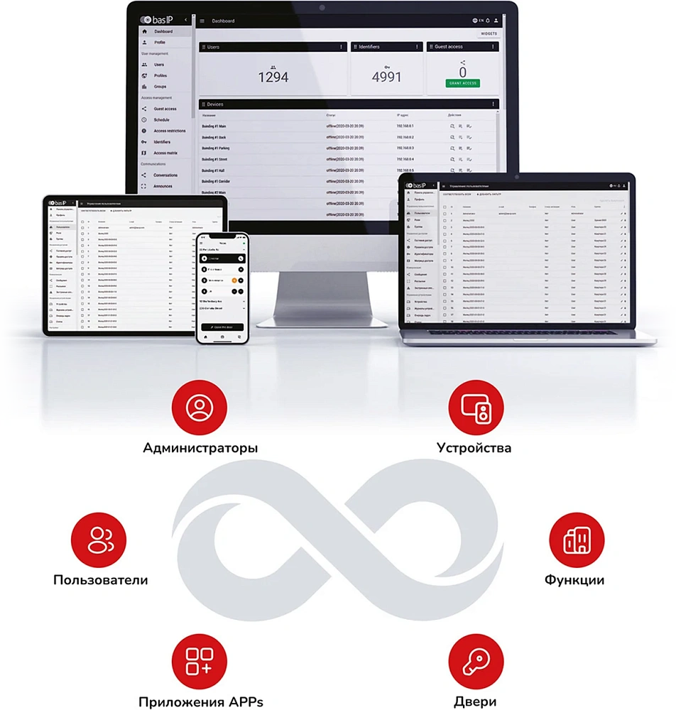 Программное обеспечение BAS-IP Link BASIC