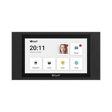 Монитор IP видеодомофона BAS-IP AT-07L BLACK