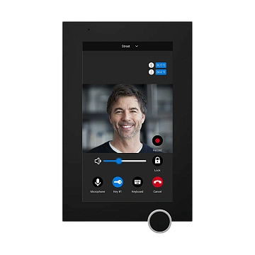 Монитор IP видеодомофона BAS-IP AZ-07L BLACK