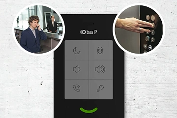 Абонентское IP аудио устройство BAS-IP SP-03 BLACK