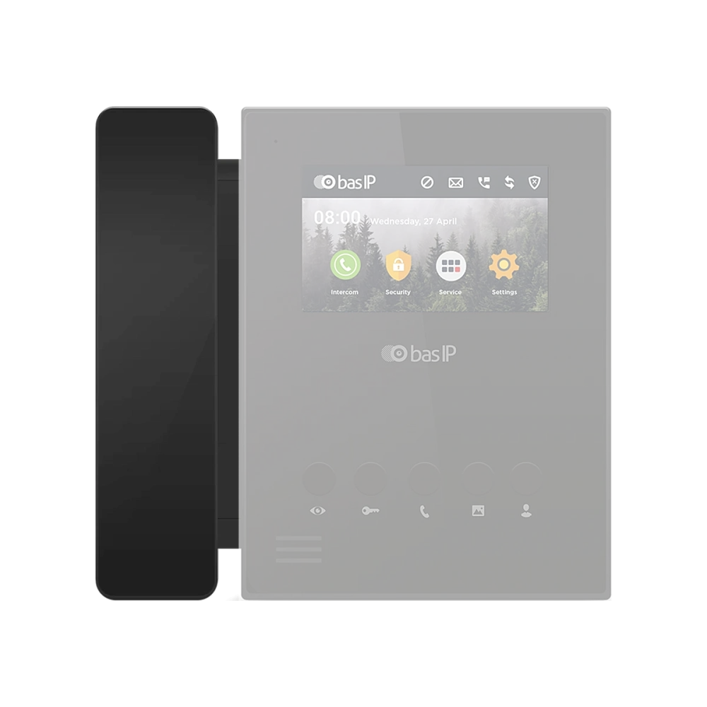 Аудиотрубка к домофону AU-04L BAS-IP SP-AU BLACK