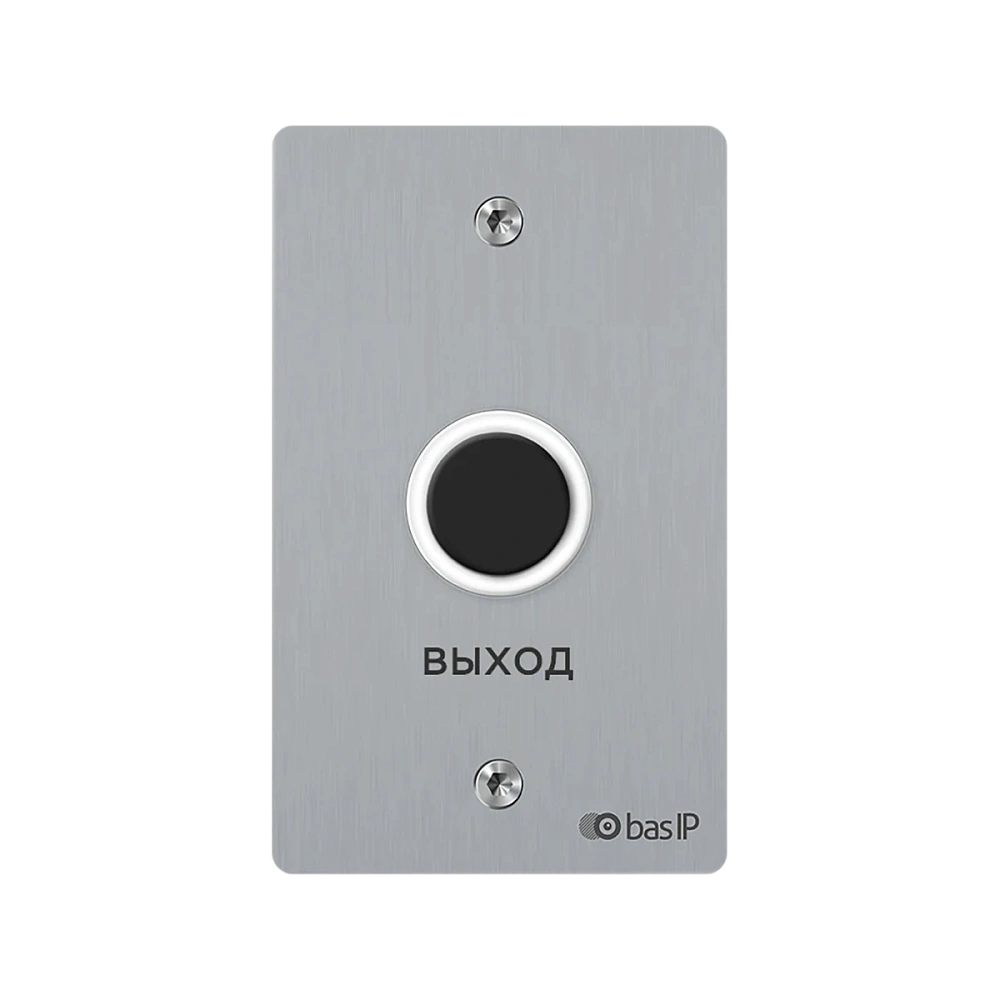 Кнопка выхода накладная сенсорная BAS-IP SH-45TR SILVER