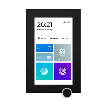 Монитор IP видеодомофона BAS-IP AZ-07LL BLACK
