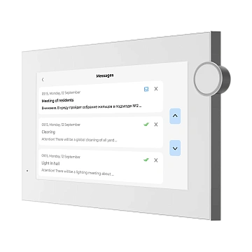 Монитор IP видеодомофона BAS-IP AZ-07LL WHITE