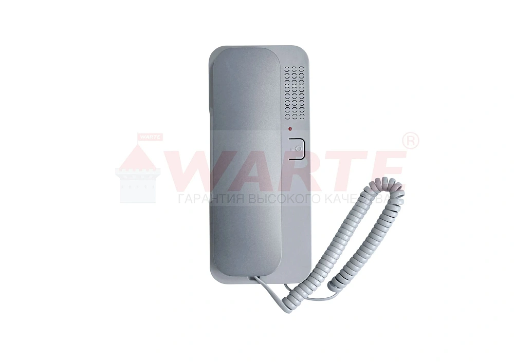 Аудиотрубка координатного домофона WARTE АT-01 серый