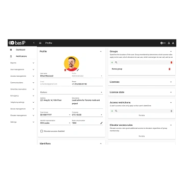 Программное обеспечение BAS-IP Link BASIC