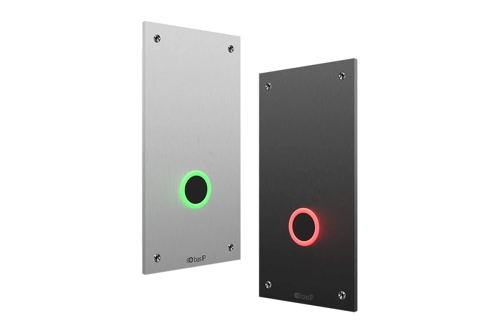 Бесконтактный дверной звонок BAS-IP SH-46T SILVER