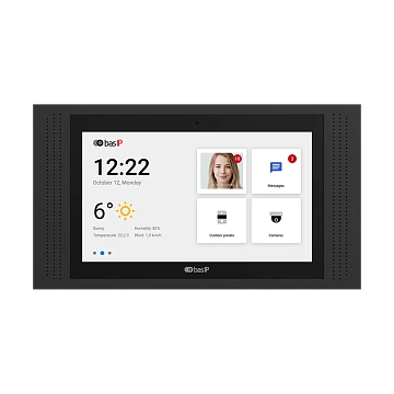 Монитор IP видеодомофона BAS-IP AT-10 BLACK