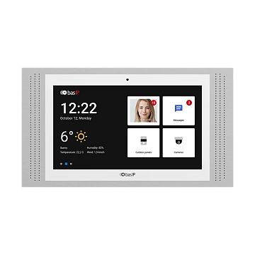 Монитор IP видеодомофона BAS-IP AT-10 WHITE